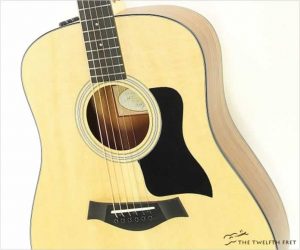 Taylor 110e Dreadnought Steel String Guitar, Natural