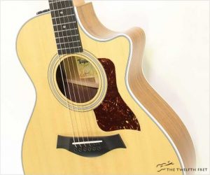 Taylor 214ce Ovangkol Steel String Guitar Natural