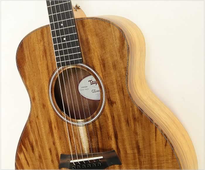 Taylor gs mini koa on sale strings