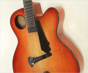 ❌SOLD❌ Thomas Ribbecke Halfling Archtop Guitar Red Sunburst 2009