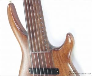 ❌SOLD❌ VR Custom Six String Fretless Bass by Vadim Rubtsov Natural, 1994