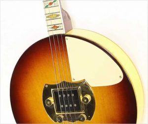 ❌SOLD❌ Vega Deluxe Electric Tenor Banjo Sunburst Restored, 1937