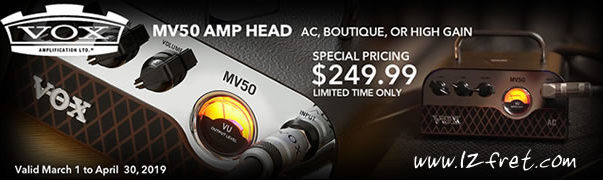 Vox MV50 AMP Head Special - The Twelfth Fret Vox MV50 AMP Head Special - The Twelfth Fret