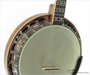 ❌SOLD❌  Wildwood Paragon LH Left Handed 5-String Banjo, 2013