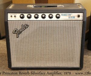 ❌SOLD❌   Fender Princeton Reverb Silverface Amplifier, 1979