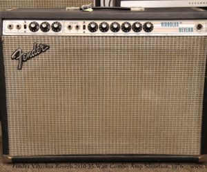 ❌SOLD❌ Fender Vibrolux Reverb Combo Amp Silverface, 1976