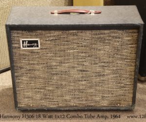 ❌ SOLD ❌  Harmony H306 18 Watt 1x12 Combo Tube Amp, 1964