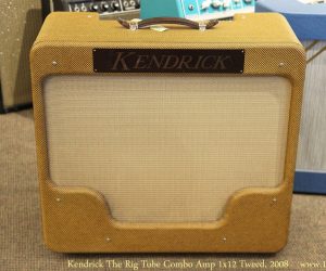 ❌SOLD❌ Kendrick The Rig Tube Combo Amp 1x12 Tweed, 2008