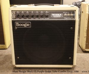 ❌SOLD❌ Mesa Boogie Mark III Purple Stripe Tube Combo Amp, 1986