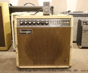 ❌SOLD❌ Mesa Boogie Mark IIB 60/100 Watt Combo Amp, 1981