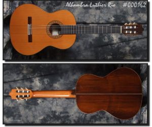 Alhambra Luthier Rio Concert Classical Guitar