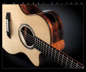 G.W. Barry Modified Concert with Royal Macassar Ebony SOLD