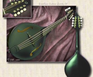 Sold and Out of Production:  Breedlove Mandolins: Quartz OF