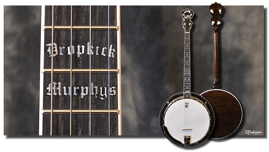 Deering Dropkick Murphys Boston Model Tenor Banjo www.12fret