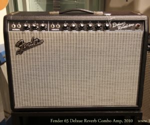 ❌SOLD❌ Fender 65 Deluxe Reverb Combo Amp, 2010