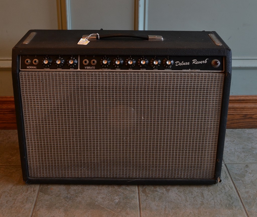 Here is a Fender Deluxe Reverb from the 80's in great overall condition!