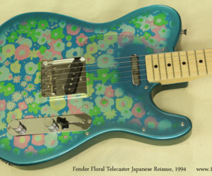 1994 Fender Floral Telecaster Japanese Reissue (consignment)  SOLD