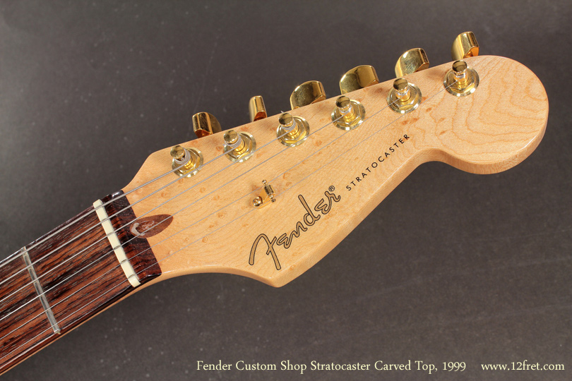 This beautiful Fender Strat Custom Shop Carved top from 1999 is in excellent condition and selling for $1550.