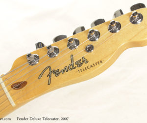 2007 Fender Deluxe Ash Telecaster  SOLD