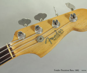 1963 Fender Precision Bass Sunburst (consignment) SOLD