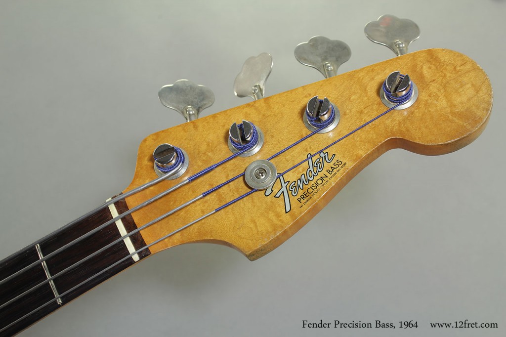By 1964, the Fender Precision Bass was the most used electric bass in the world, appearing on all kinds of stages and recordings and spawning endless numbers of copies.