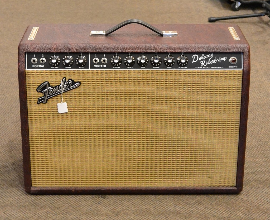 Here is a cool limited wine red Fender Deluxe Reverb from 2011 in excellent condition selling for $875.