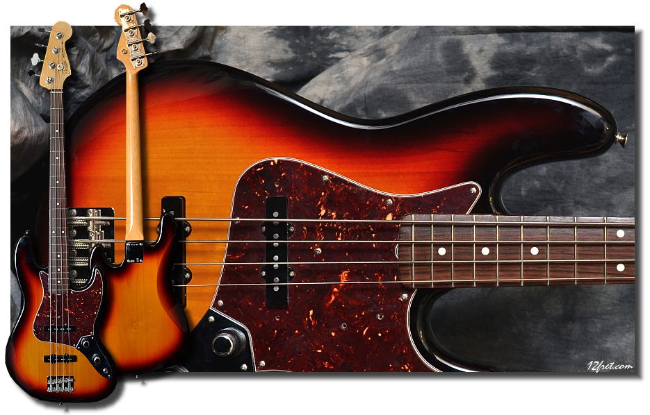Fender American Vintage 62' Jazz Bass DISCONTINUED- www.12fret.com