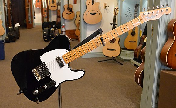 Here is a Fender Telecaster 52 Hot Rod in great shape selling for $1200.