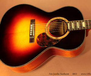 Fox Jumbo Sunburst, 2012 No Longer Available