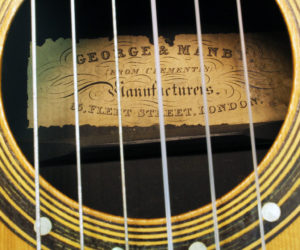 George & Manby Romantic Era guitar 1840 (consignment)