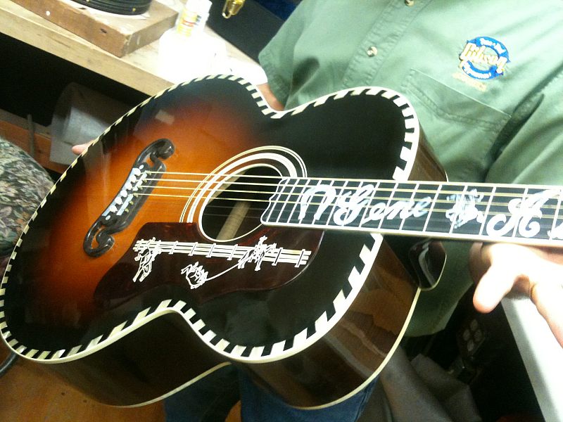 Take a tour of the Gibson acoustic guitar factory in Bozeman Montana with the Twelfth Fret.
