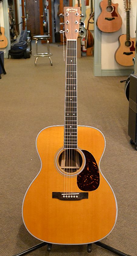 This beautiful Martin M-36 is only very slightly shop worn and on sale for $1850.