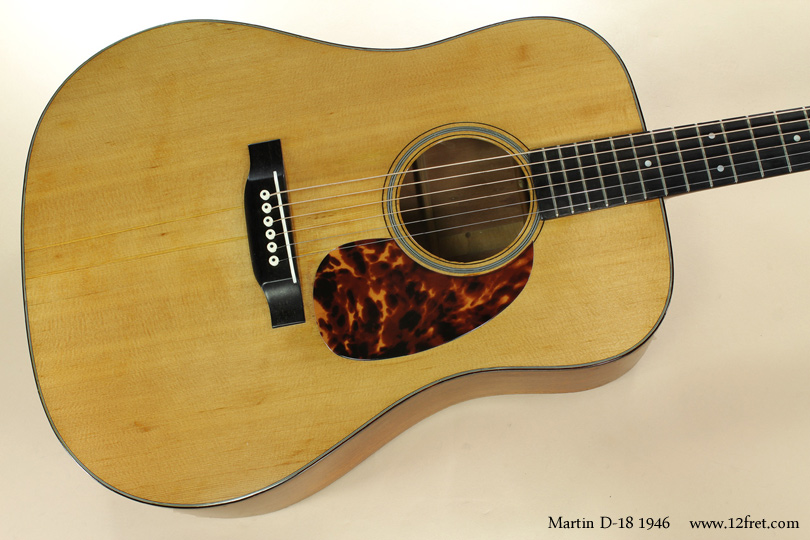 The D-18 is known for a brilliant tone with lots of attack and great separation between notes, which makes it very suitable for styles as diverse as bluegrass and solo fingerstyle