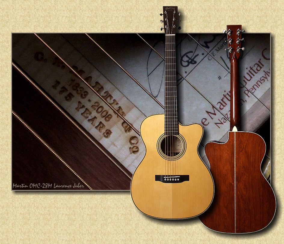 Martin OMC-28M Laurence Juber - www.12fret.com