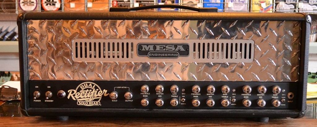 Here is a Mesa Boogie Dual Rectifier 100 watt head in great shape selling for $950