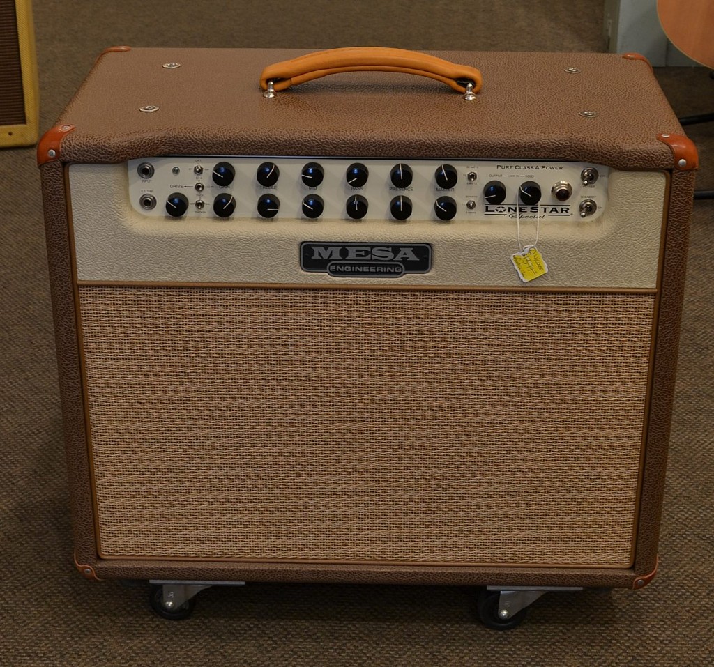 Here is an awesome two channel Class A combo amp from Mesa Boogie! This EL84 based amp features attenuated wattage switchable from 30/15 or 5 watts going through a Celestion designed Black Shadow 12