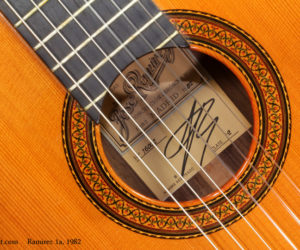 1982 Ramirez 1a Classical Guitar SOLD