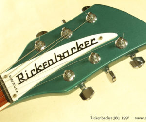 Turqoise 1997 Rickenbacker 360 (consignment) SOLD