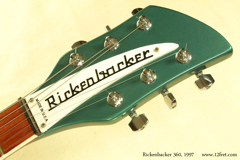 Rickenbacker has a unique position in guitar history, having produced some of the very earliest true electric instruments - specifically, the 'frying pan' steel guitars of 1931.   Rickenbacker instruments are quite distinctive visually and tonally; the chime of the Riki 12 on so many hit pop records and the bite of the Riki Bass are immediately recognisable.