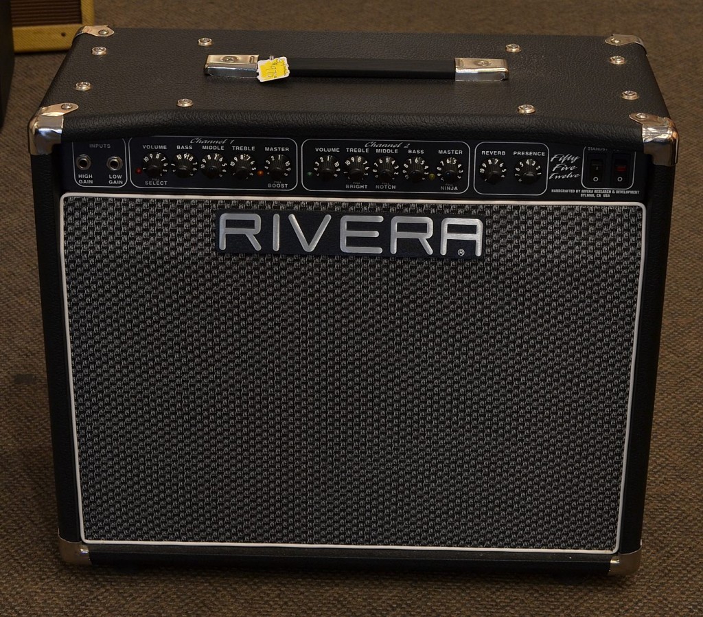 Here is a very nice portable 112 combo from Rivera. It has 55 watts of class AB power, two channels with boost options, patented Ninja boost, FX loop and a footswitch. This amp has a killer overdrive and great clean headroom!!