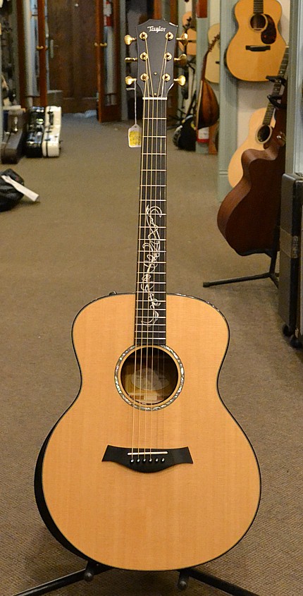Here is a beautiful Taylor GS Ltd from 2011 featuring figured mahogany, selling for $3350.