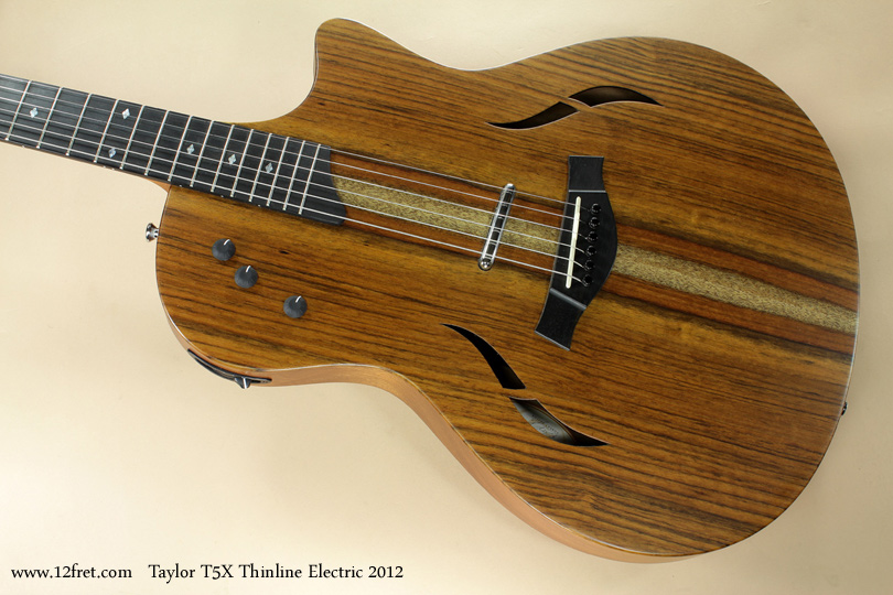 2012 Taylor T5X Thinline Electric