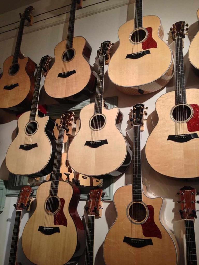 Here at the 12th Fret we are proud dealers for Taylor Guitars! We have been Top 5 Canadian Independent Dealer in 2008, 2010 and 2012 and we carry around 30 models ranging from GS Mini's to the Koa Series and custom pieces from Taylor's Build to Order program!