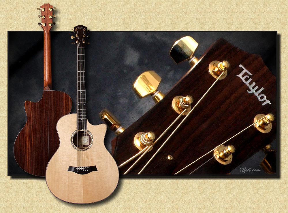 Taylor Baritone Grand Symphony 6 String - www.12fret.com
