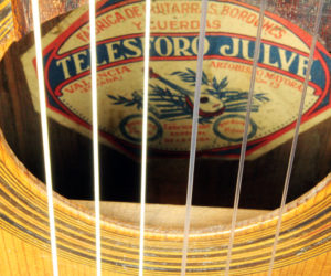 Telesforo Julve Lyra Guitar Spain circa 1900 (consignment) SOLD