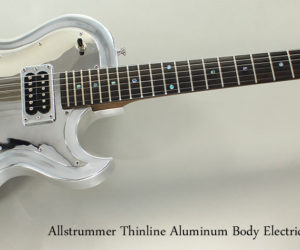 ❌SOLD❌ Allstrummer Thinline Aluminum Body Electric Guitar, 2000