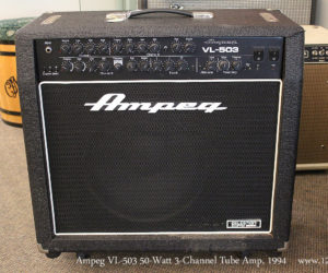 ❌SOLD❌ 1994 Ampeg VL-503 50-Watt 3-Channel Tube Amp