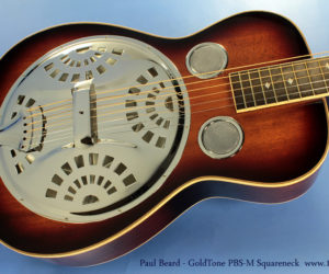 Beard-GoldTone PBS-M Mahogany Squareneck Resonator  SOLD