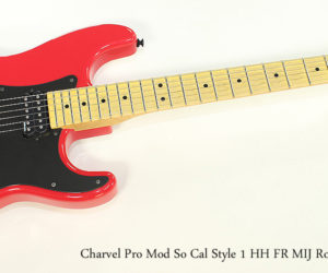 ❌ SOLD ❌  2010 Charvel Pro Mod So Cal Style 1 HH FR MIJ Rocket Red