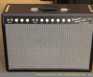 ❌SOLD❌  Clark Beaufort Reverb Combo Amplifier Blackface 2013